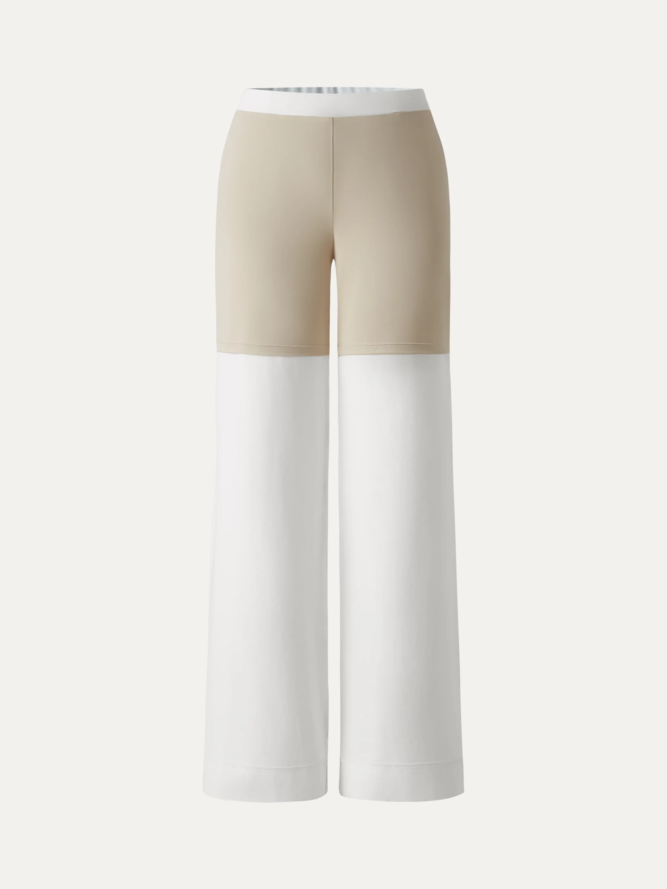 2Pcs Set Cowl Asymmetrical Tucked Top & Wide Leg Pants with Pockets - Image 16