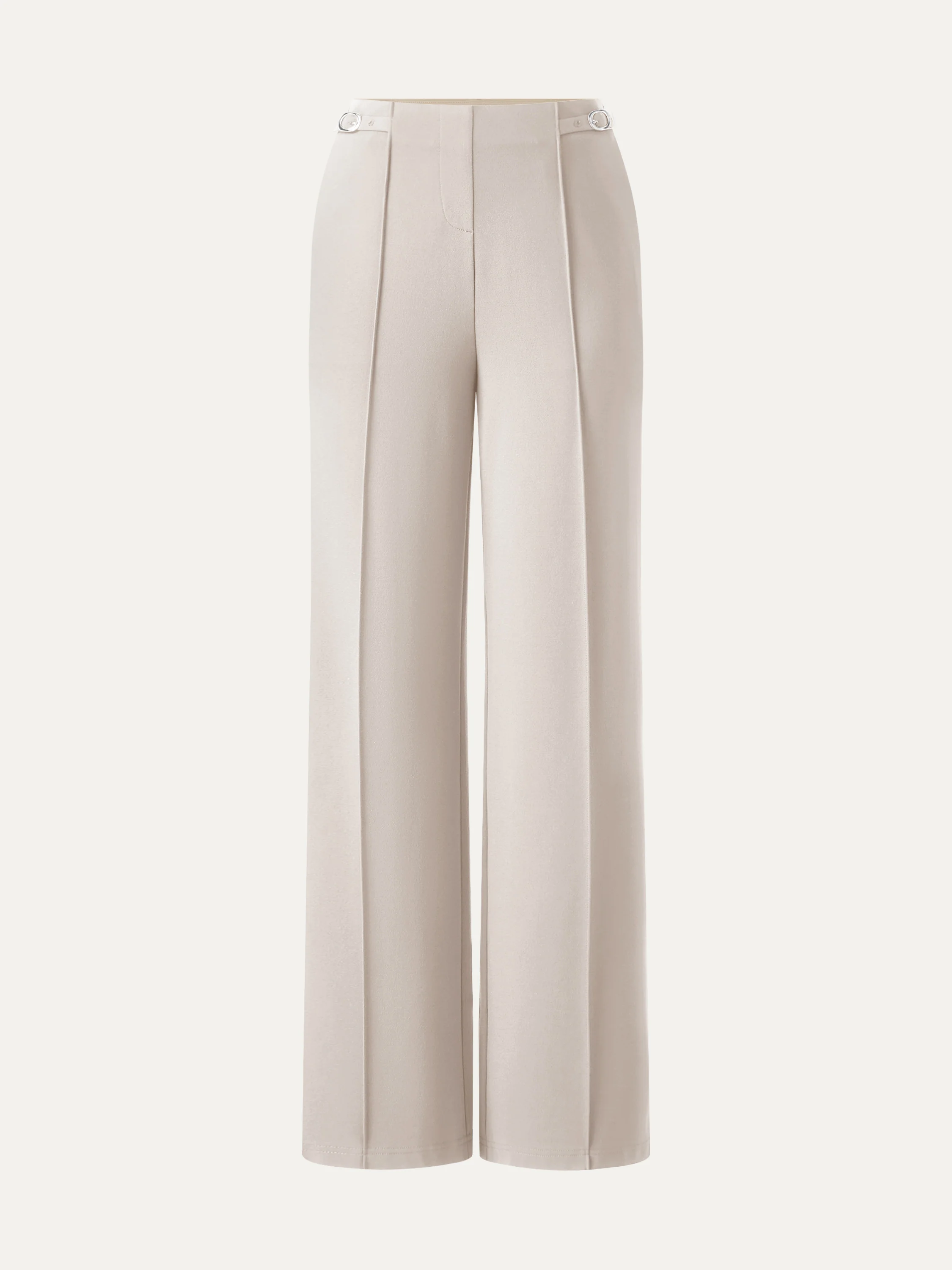 4-Way Stretch Drapey High Rise Wide Leg Ankled Pant - Image 11