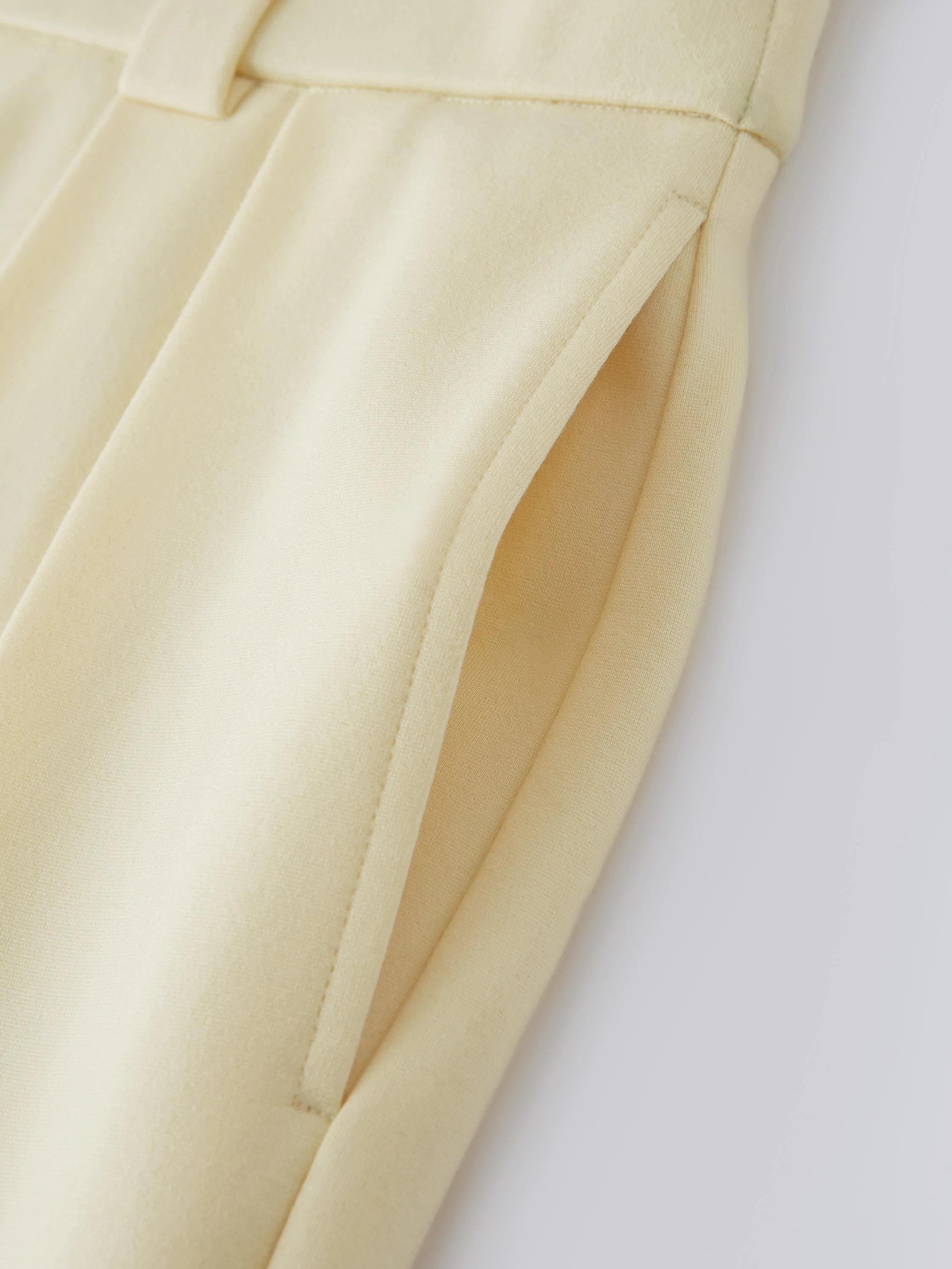 4-Way Stretch Drapey Mid Rise Wide Leg Work Pant - Image 10
