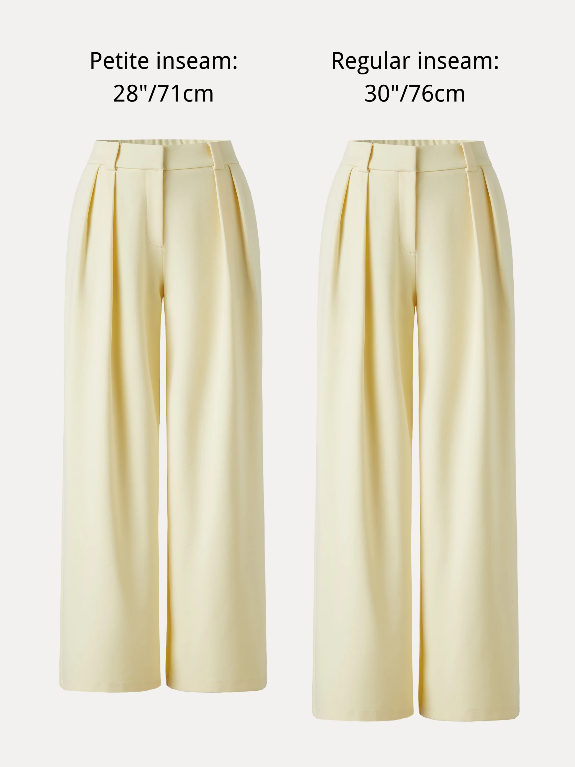 4-Way Stretch Drapey Mid Rise Wide Leg Work Pant - Image 16