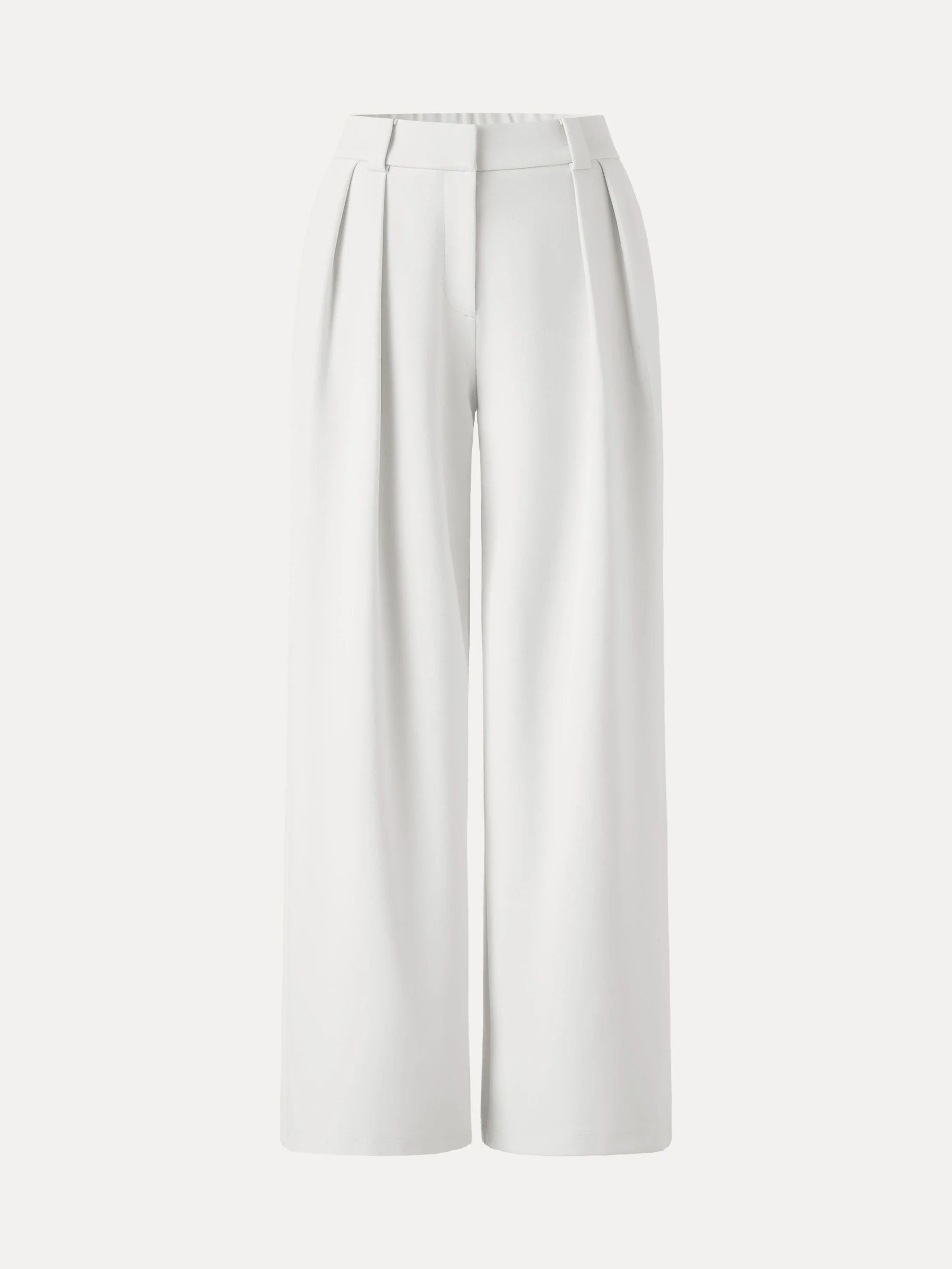 4-Way Stretch Drapey Mid Rise Wide Leg Work Pant - Image 20