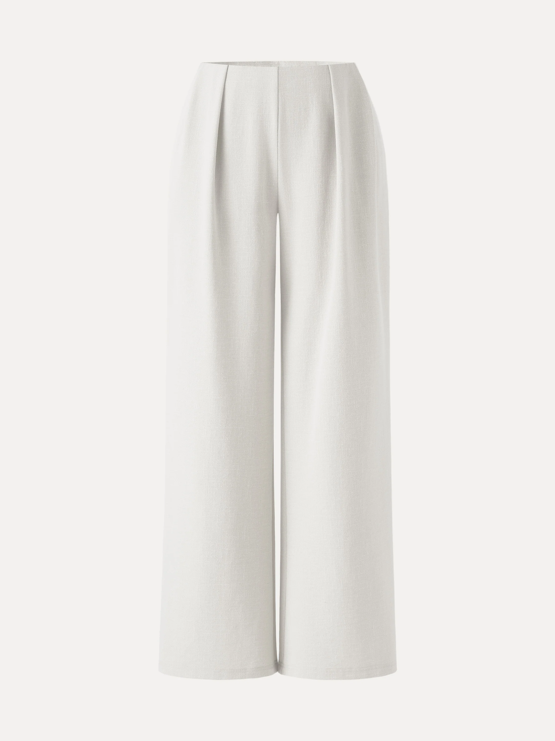 Airy Stretch Linen Wide Flare Pant with Pockets - Image 4