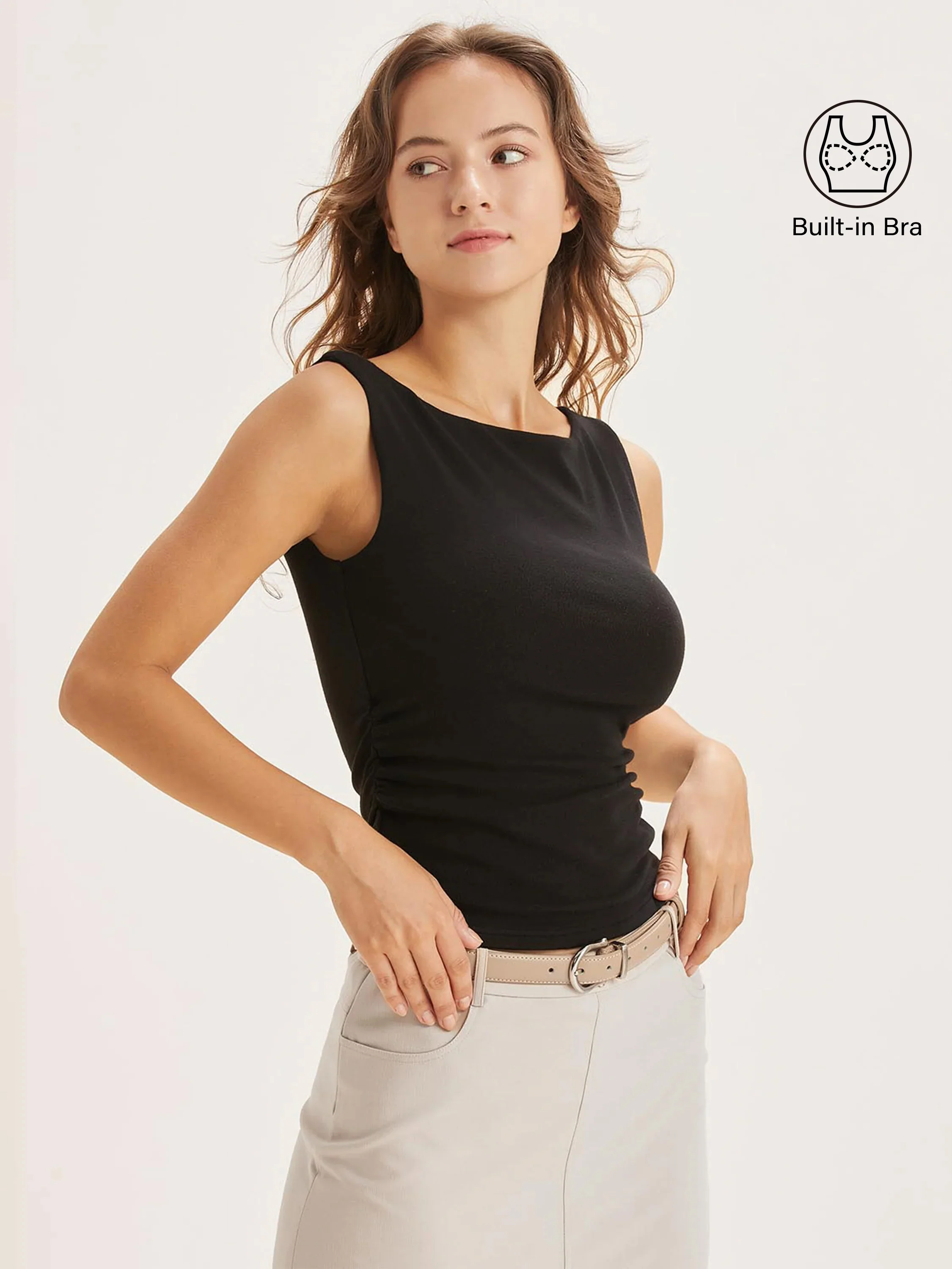 Boat Neck Bra Tank - Image 3