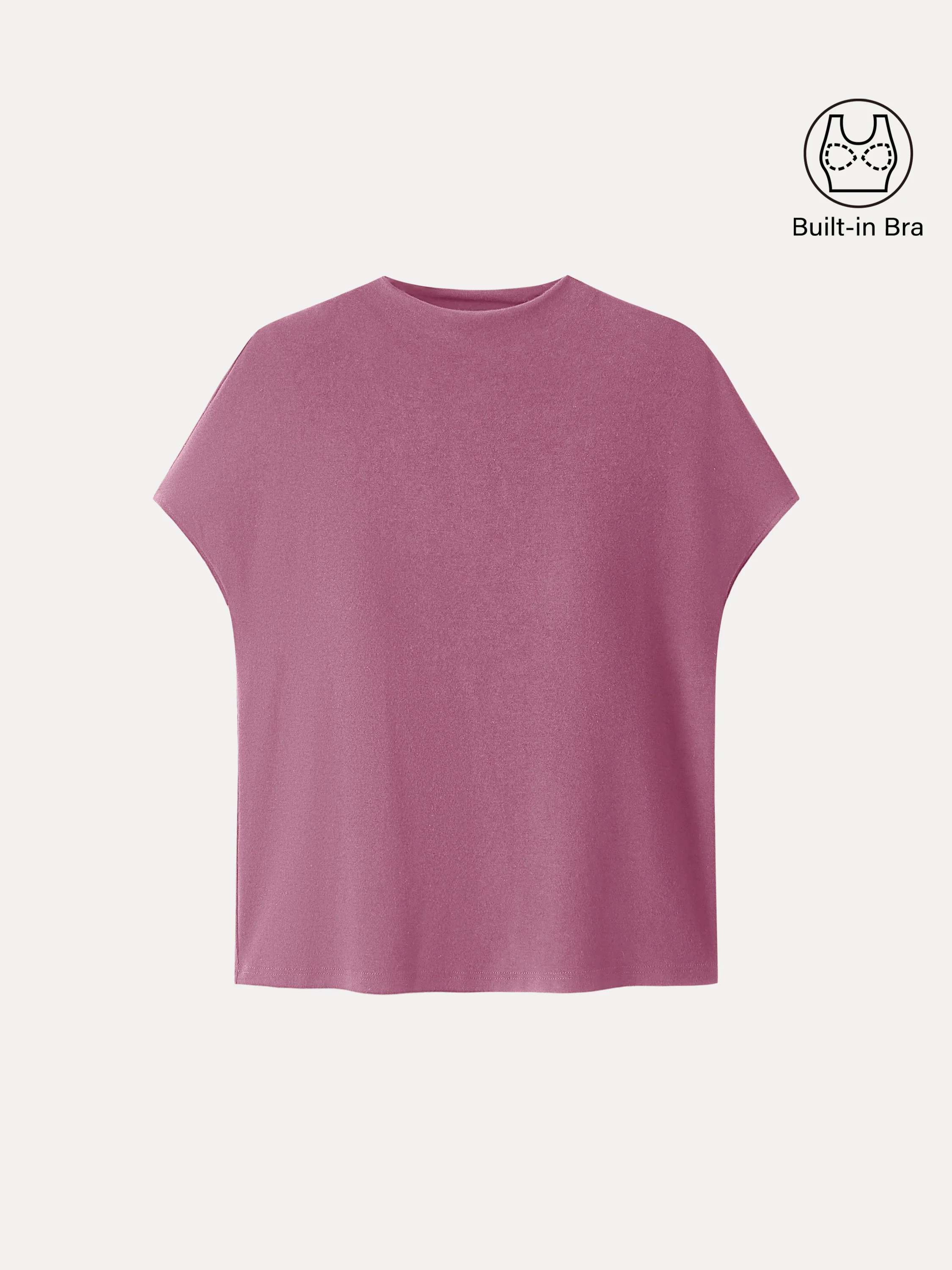 Essential Mockneck Short sleeves Bra Top - Image 6