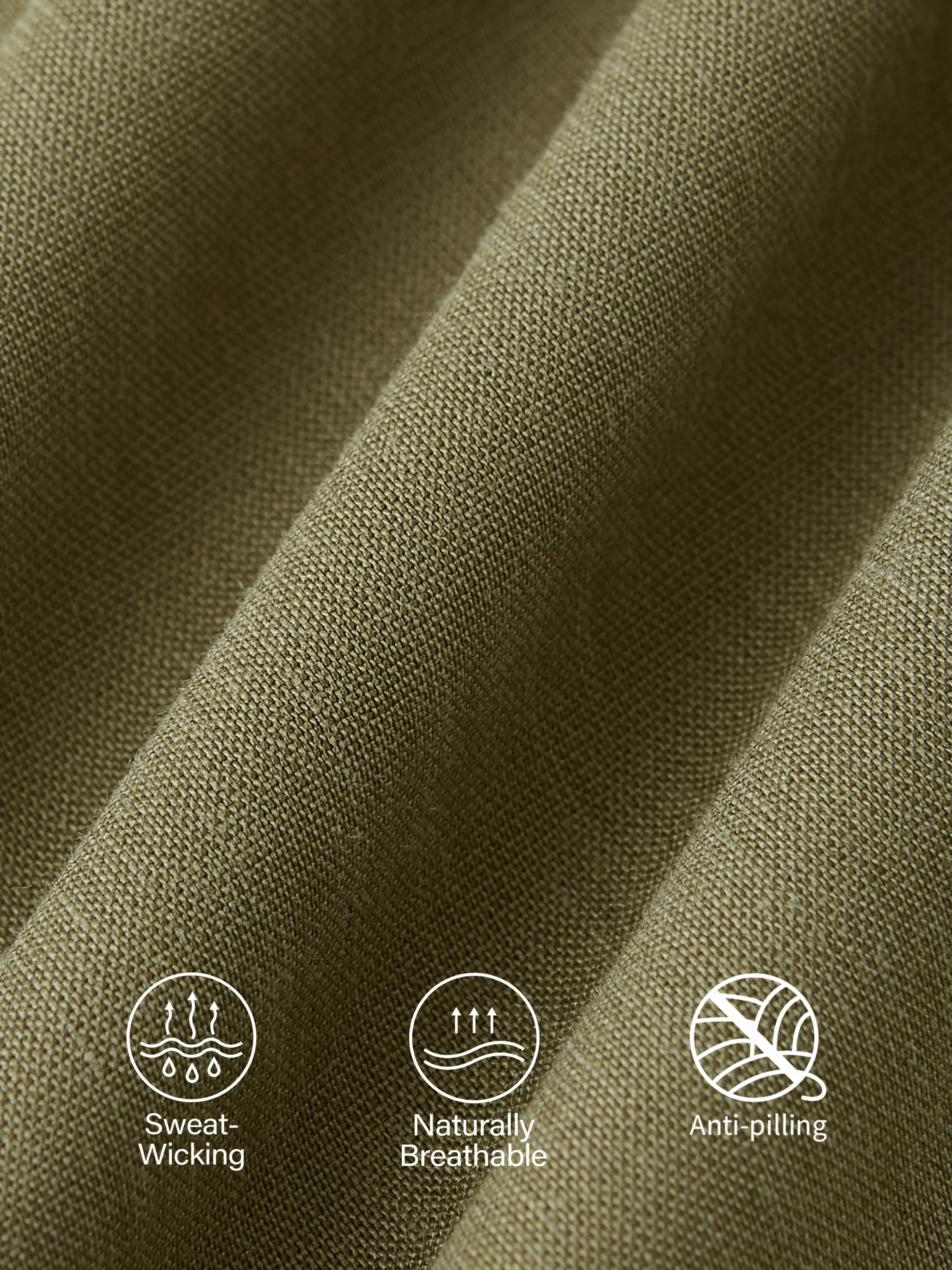 Lyocell-Linen 3/4 Sleeve Cardigan - Image 10
