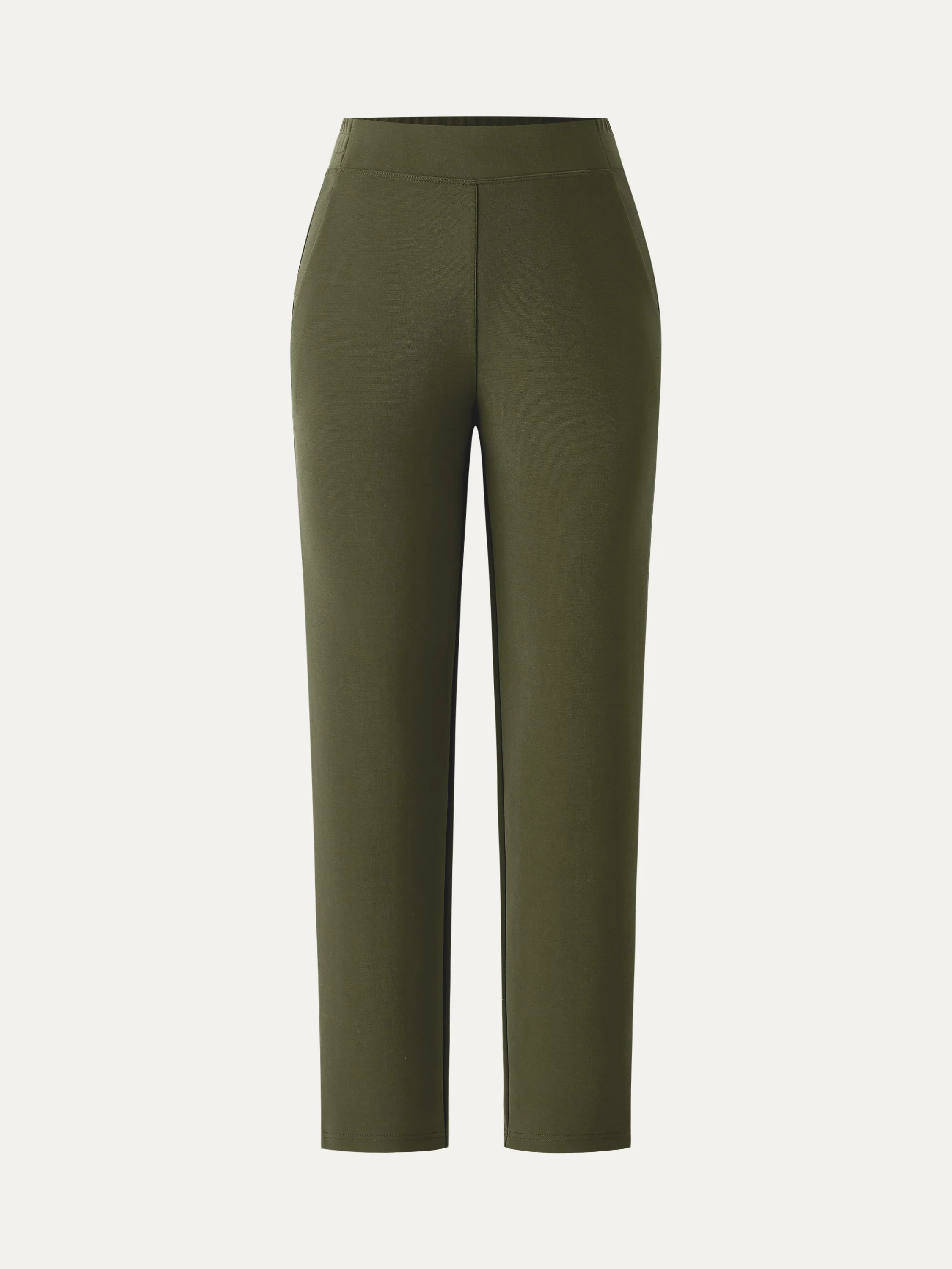 Mid Rise Pull-on Tapered Pant with Pockets - Image 13