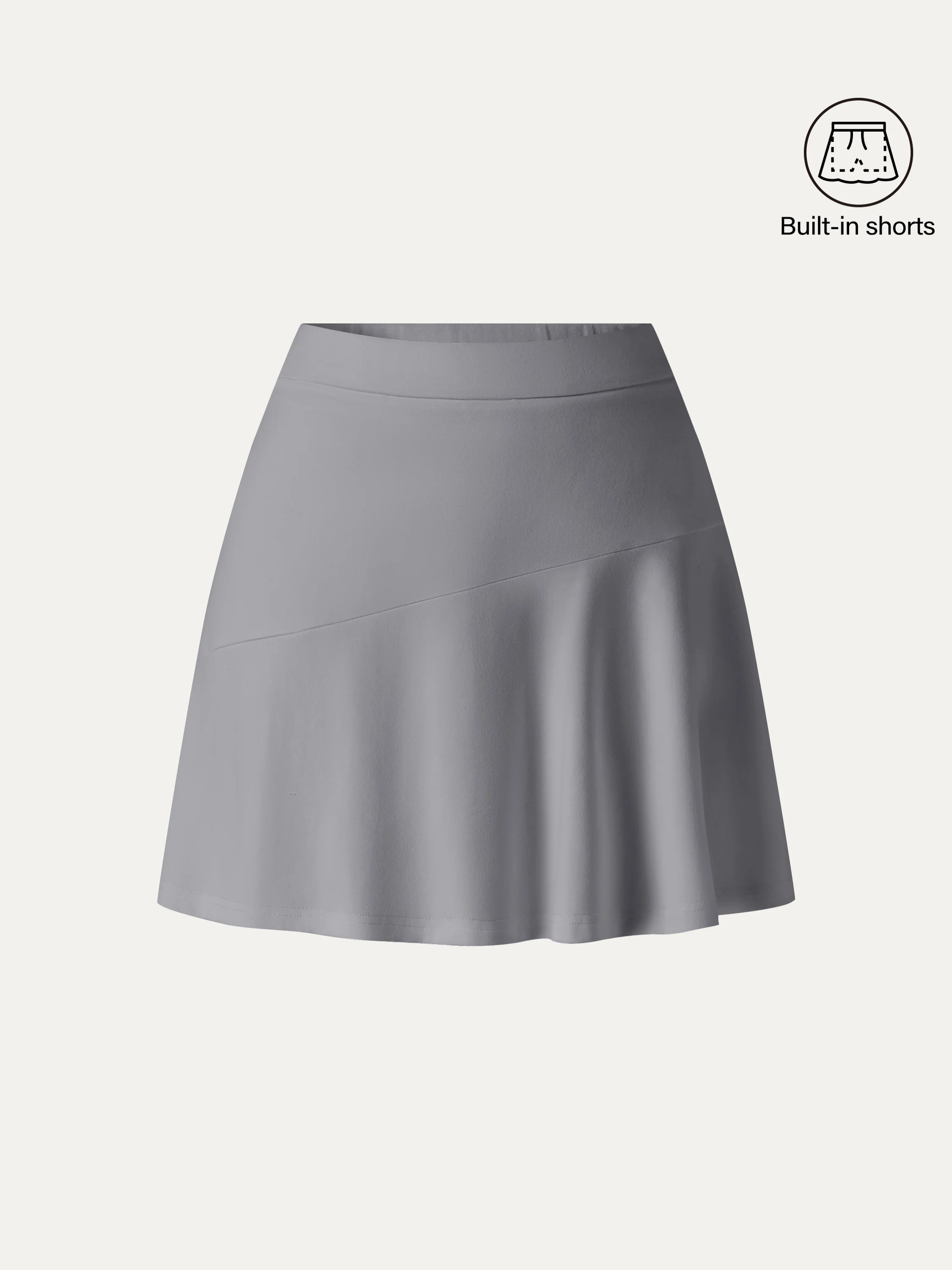 Stretch Ponte Mid Rise Pull-on Skirt - Image 11