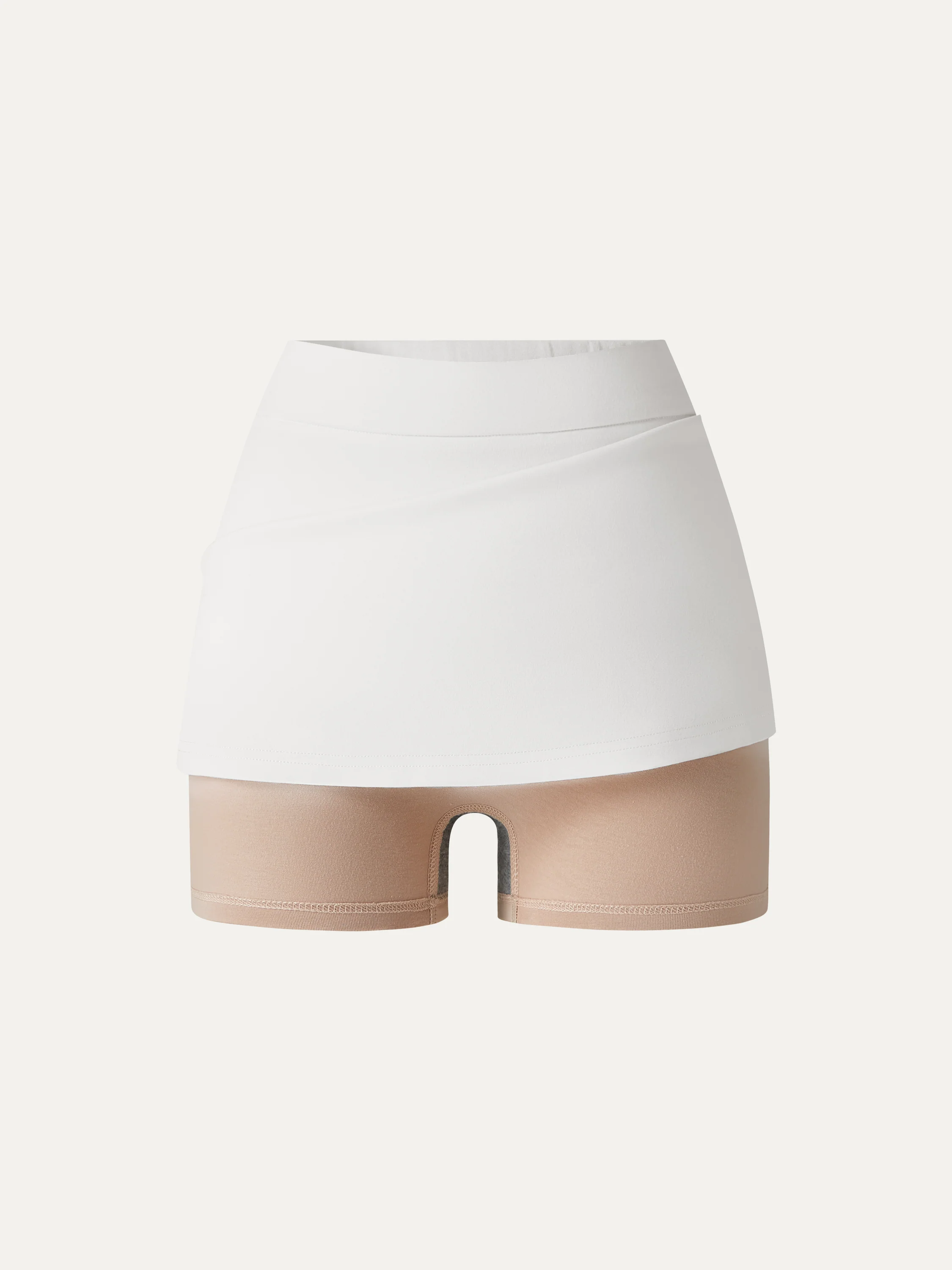 Stretch Ponte Mid Rise Pull-on Skirt - Image 6