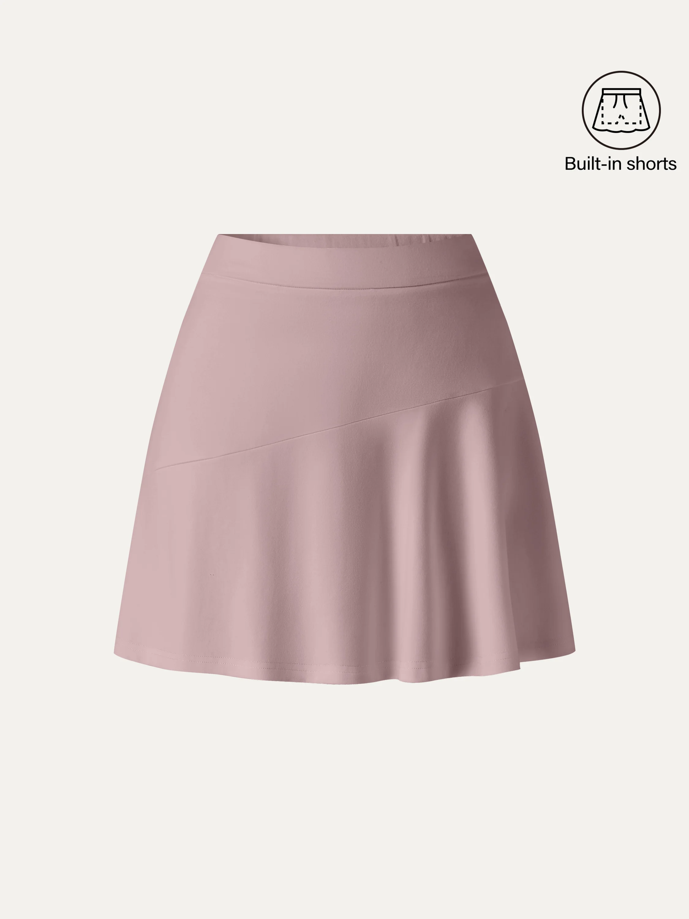 Stretch Ponte Mid Rise Pull-on Skirt - Image 9