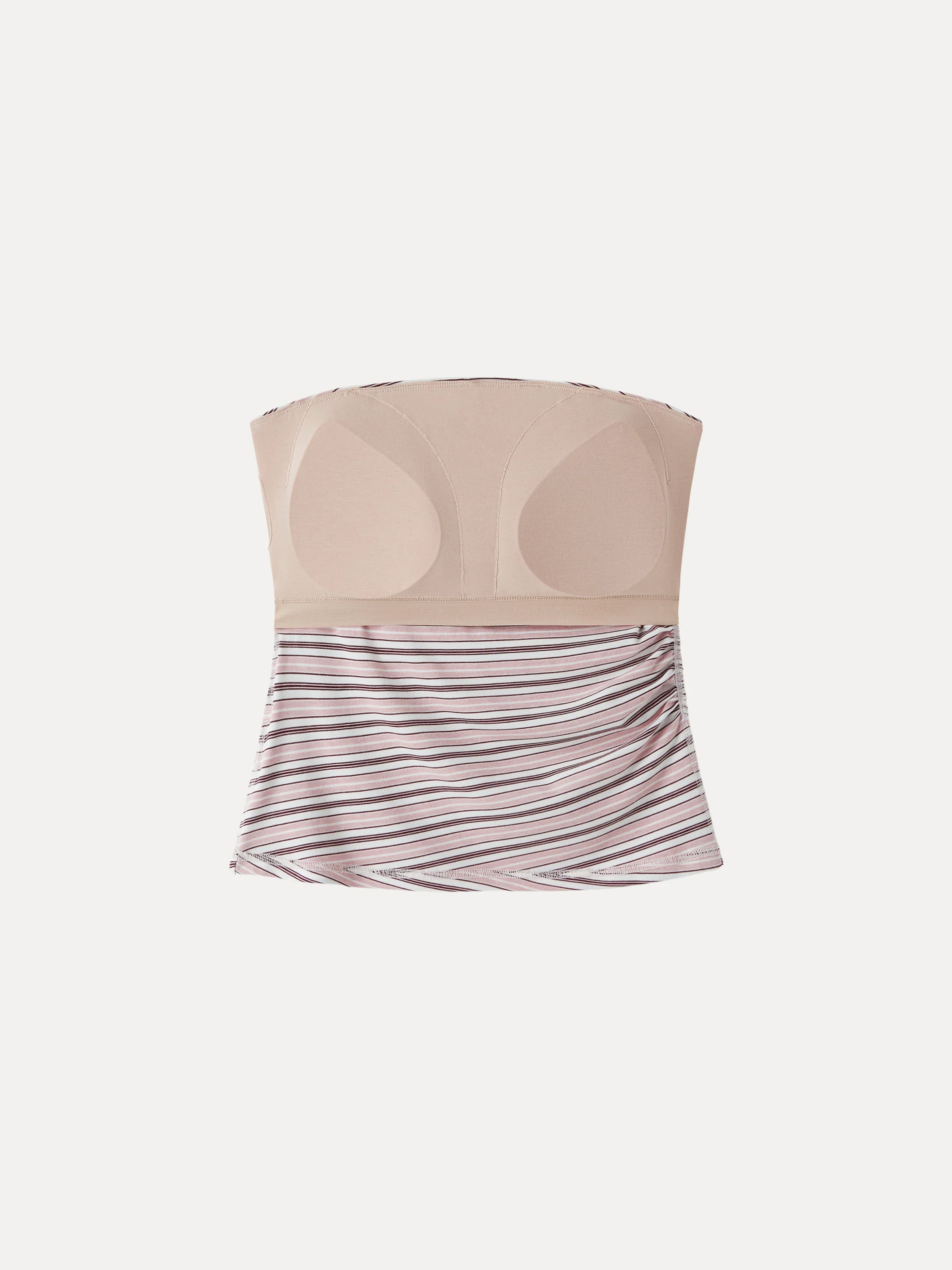 Striped Bra Tube Top - Image 6