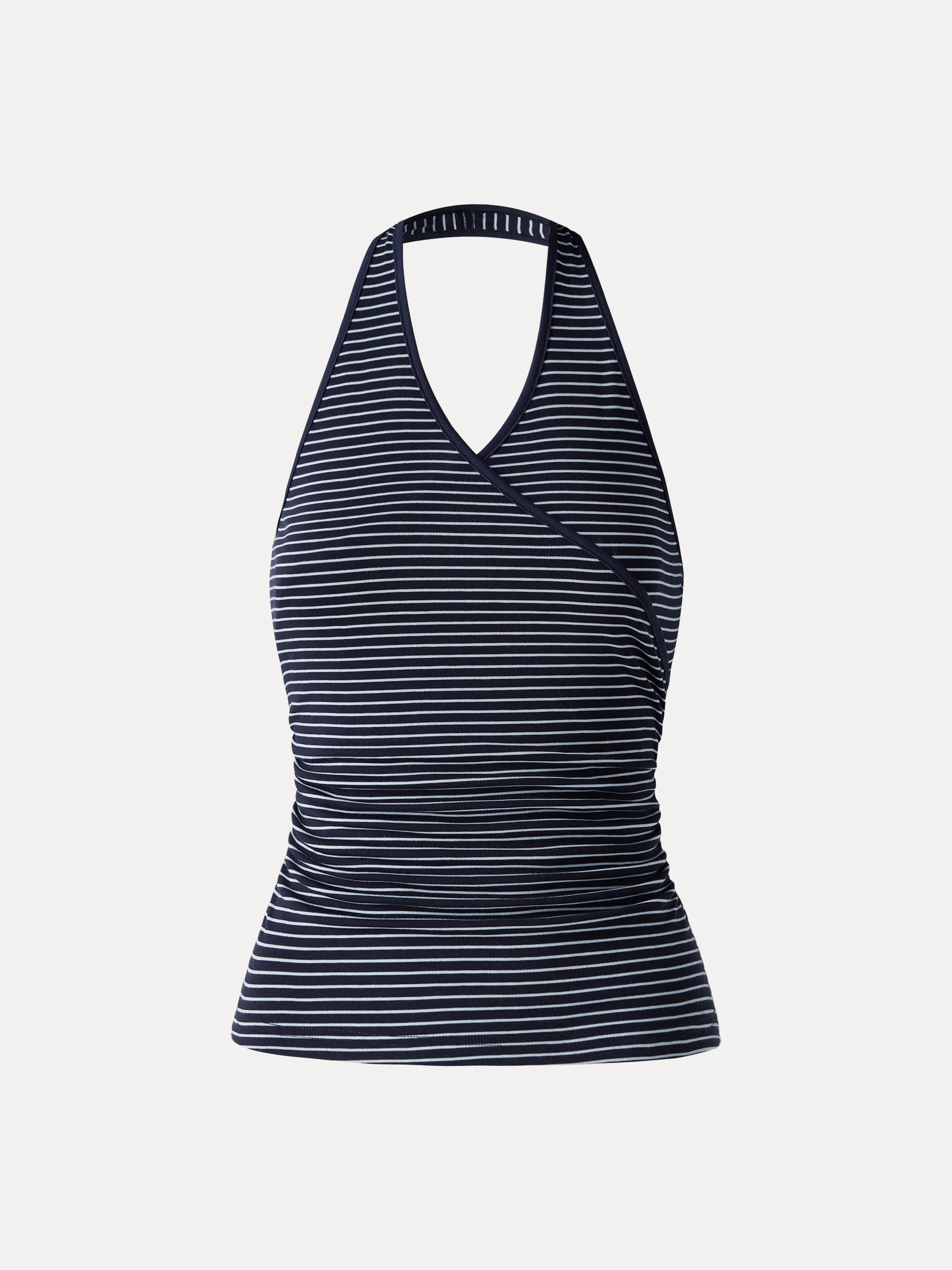 Striped Halter Neck Tank Top - Image 7