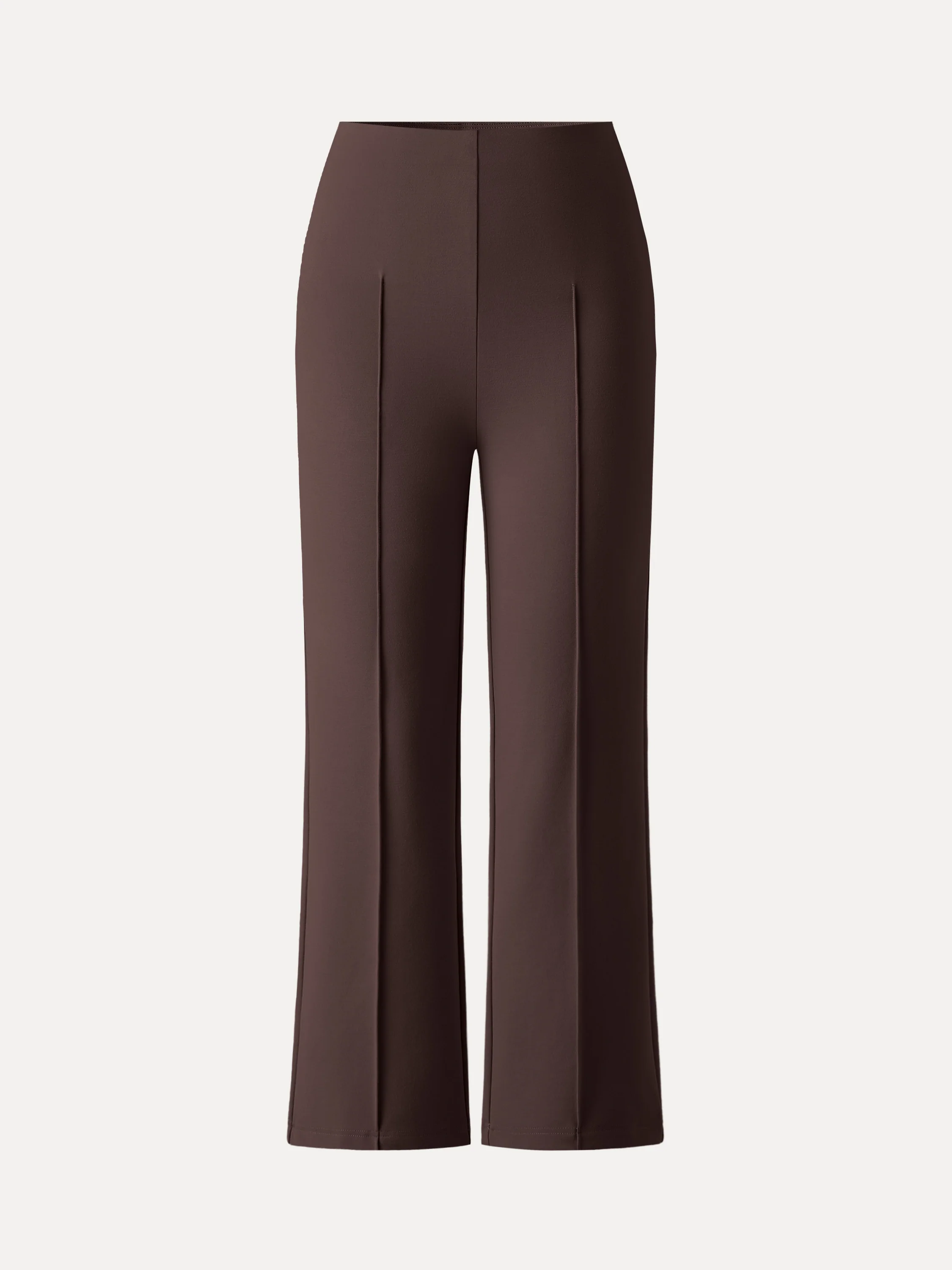 Wrinkle-Resistant High Rise Cropped Flare Leg Travel Pant - Image 13